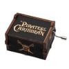 Cuzit Pirates of the Caribbean Wooden Hand Crank Music Box
