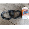 Intertwined Horseshoe Hearts - hanging wall or decor