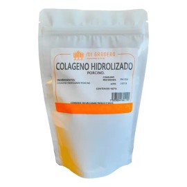 Colágeno Hidrolizado Porcino 500 G Granel Sabor Sin Sabor