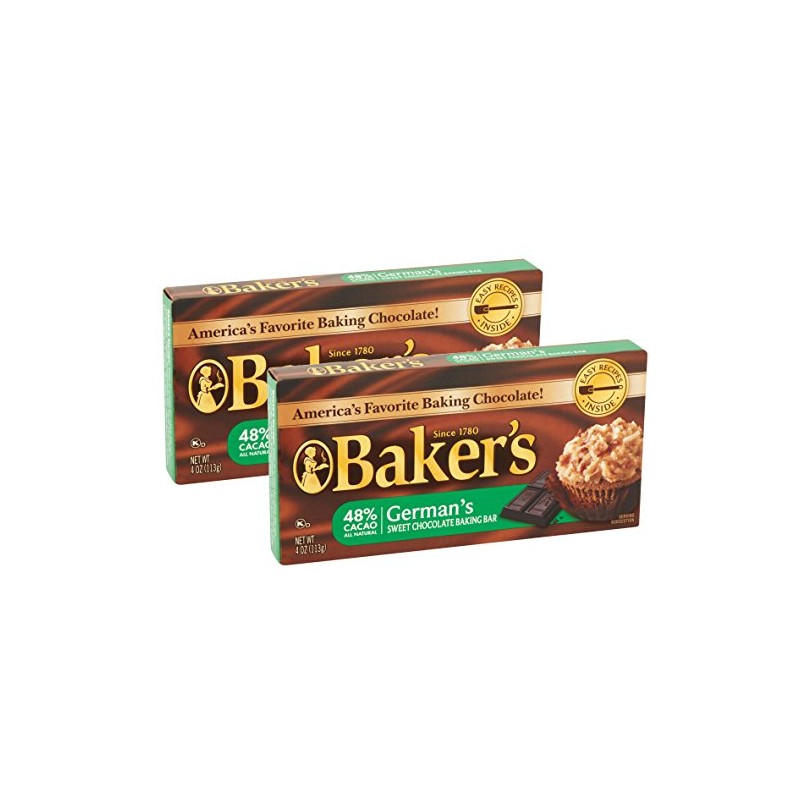 Kraft Bakers German Chocolate Bar, 4 OZ
