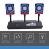 Electronic Shooting Target Auto Reset Scoring Target Sound Light Outdoor