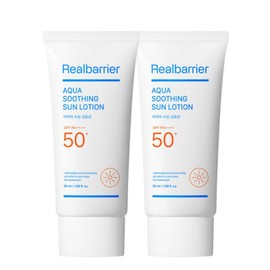 Aqua Soothing Sun Lotion SPF50+ (+ Foam 15g x 2) 1+1 / 아쿠아 수딩 선 로션 SPF50+(+폼15gx2개) 1+1