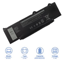 JOTACT R73TC DR02P Laptop Battery Compatible with Dell Latitude 3440 3540 3580 3340 3480 5340 5440 5540 Series Notebook GTG7N 2X1V9 GRWKG KDM9P 11.4V 54Wh 4623mAh