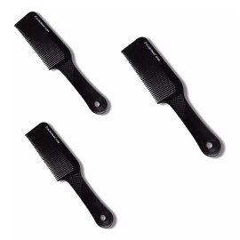 Globusman Peine  De Carbón Flat Top Cerdas Onduladas 3 Pzs