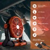 LUDGER 7" 3-in-1 Rechargeable Fan (EL-705WF), Portable, LED, Long Battery