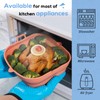 Loveuing Silicone Air Fryer Liners Square - Reusable Silicone Basket
