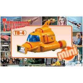 Aoshima Bunka Kyozai Thunderbird Mini Series No. 4 Thunderbird Mini No. 4 Total Length Approx. 3.5 inches (90 mm), Non-scale, Plastic Model