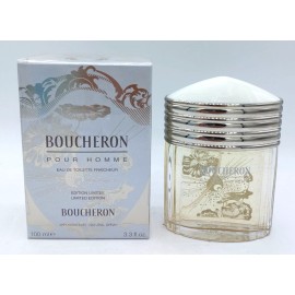 BOUCHERON POUR HOMME  100 ML/3.3OZ FRAICHEUR EDT LIMITED EDITION  DISCONTINUED