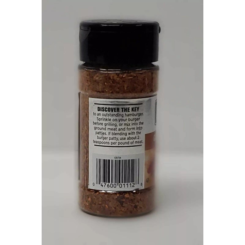 Weber Grill Seasoning Gourmet Burger 2.75 Oz. - Pack Of