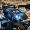 SEANATIVE Lightning Skull ATV Cover Four Wheeler Accessories Powersports Seat