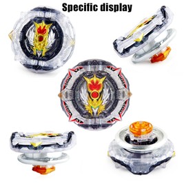 mlywd Spinning Tops Set With Launcher, 4D Metal Fusion Bey Burst Blade Set, Spinning Top Toy Gift for Children, Teenagers and Adults, B-192