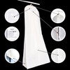 Gabkey Hanging Wedding Dress Bridal Gown Garment Cover Storage Bag