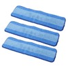 3PCS Wet Dry Dual Use Mop Cloth Microfiber Mop Refill