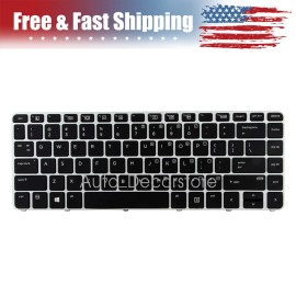 For HP New US for HP EliteBook 840 G3 840 G4 745 G3 G4 Keyboard Backlit SN9141BL