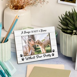 CGBHW Dog Gifts Picture Frame, Dog Lovers Gifts for Women, Dog Mom Mothers Day Gifts, Dog Themed Dog Mom Gifts, Puppy Gifts for New Owners Photo Frame 4x6 Horizontal Photo for Tabletop Display
