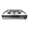 Lion Tools Parrilla Estufa De Gas Acero Inoxidable 2 Quemadores