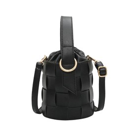 Lapimou Handbag, Bucket Bag, Mini Bag, Mini Bag, Bucket, Women's, Small, Popular, Korean, Cute, Stylish, Casual, Large Capacity, Japanese Clothing, Yukata, Coming-of-Age Ceremony, Hakama, Black