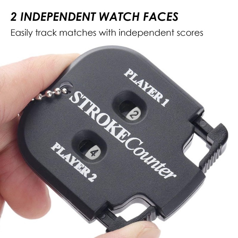 TYFGRT 2 Piece Golf Scorer Square Scorer Double Scorer Mini