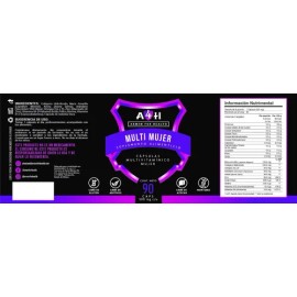 Envio Multi For Women Vitaminas 90 Cps A4h Colageno Biotina Sin Sabor