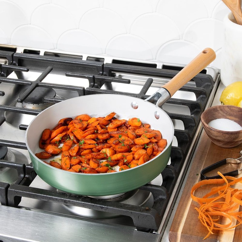 Nordic Ware Cardamom Ceramic Nonstick 10 Inch Fry Pan