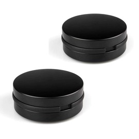 Universal Earbuds IEMs Case Mini Storage Hard Earphone Case Protective Waterproof Aluminum Alloy Housing for TRN V80 KZ AS10 ZS10 Pro Portable Travel Carrying Cases (2 Pieces No Logo)