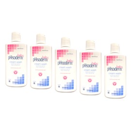 pHisoderm Baby Tear-Free Cream Wash 8 oz (Pack of 5)