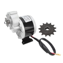 Electric Motor Gear Reduction,24 Volt 350 Watt Gear Reduction Electric Motor Gear Reduction Electric Motor with 13 Tooth Sprocket for Electric Bikes Scooters