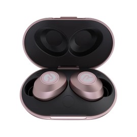 Raycon The Everyday Bluetooth Wireless Earbuds with Microphone- Stereo Sound in-Ear Bluetooth Headset True Wireless Earbuds (Matte Rose Gold)