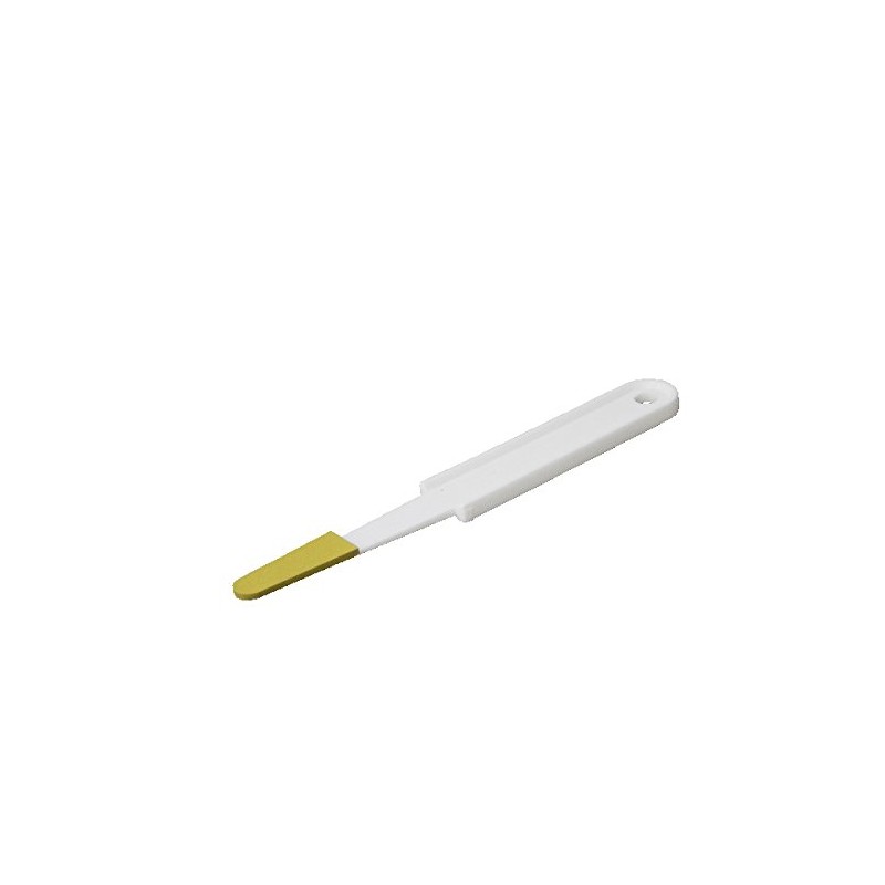 Sunflex #220 No.5818 Polishing Rubber Spatula, Yellow, Small