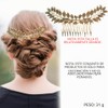6 piezas de peinetas pelo vintage metálicas para mujer