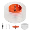 Storystore 4 1/8 Hole Saw for Recessed Lights,Hole Saw Kit