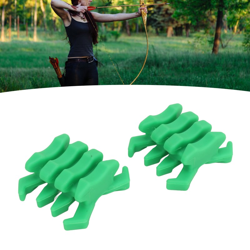 2Pcs Archery Limb Stabilizer Ergonomic Shock Absorption Durable Rubber Bow