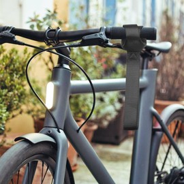 Rakiuty Pack of 5 Black Tie Down Straps, Double Loop Tie Down Strap for Motorcycle, ATV, UTV, Bicycle, Boat, Wheelchair, Lawn or Garden Equipment