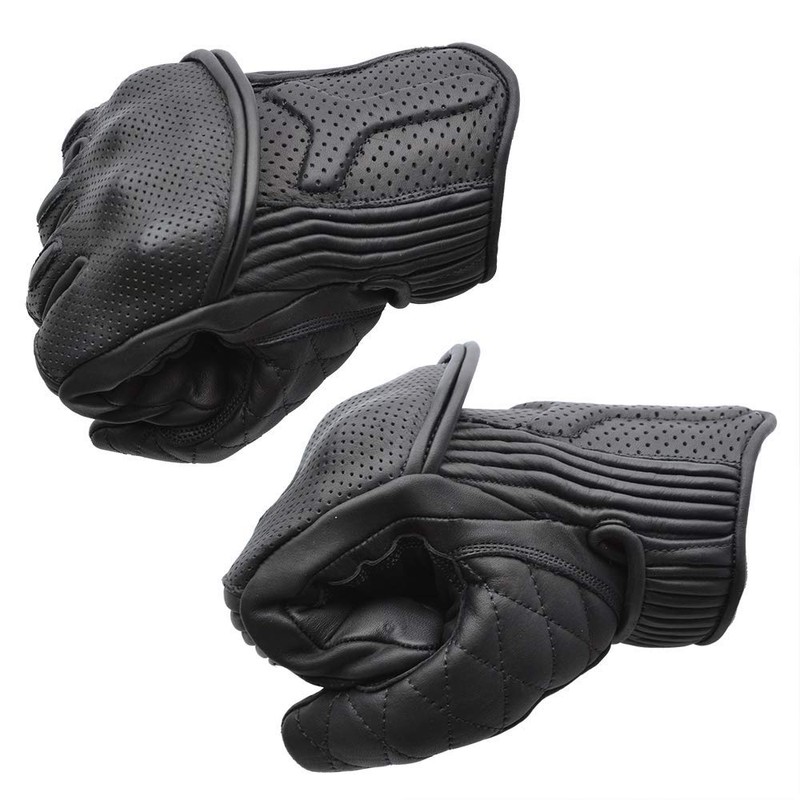 Goldtop Mens Silk & Unlined Predator CE APPROVED Leather Motorcycle