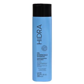 HIDRACOLOR - Oil Essencials Shampoo 300 ml, Champú que Revitaliza, Humecta y Repara el Cabello, con Aceites Esenciales, Refuerza Fibras del Cabello, Aporta Brillo y Sedosidad, Uso Diario