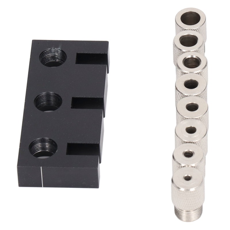 Hole Punch Locator Jig 3 in 1 Log Tenon Woodworking