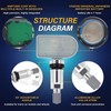 TPMS Sensors Set of 4 - tire Pressure Sensor Compatible
