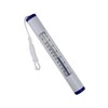 Northlight 6.75" White and Blue Round Swimming Pool Thermometer with