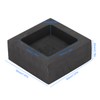 Graphite Ingot Mold Professional Quadrate Refining Graphite Casting Melting Ingot