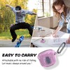 【Anti-Drop Lock】 Compatible with JBL Tune Flex Case Cover，Hard PC