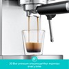 CASABREWS 3700 Essential Espresso Machine 20 Bar, Stainless Steel Cappuccino