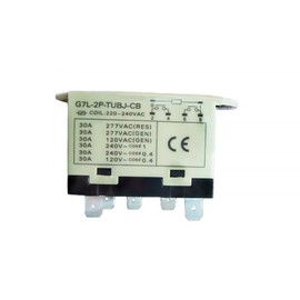 WYZBEN G7L-2P-TUBJ-CB Compressor Power Relay 30A 220-240VAC 6 Pin DPST-NO