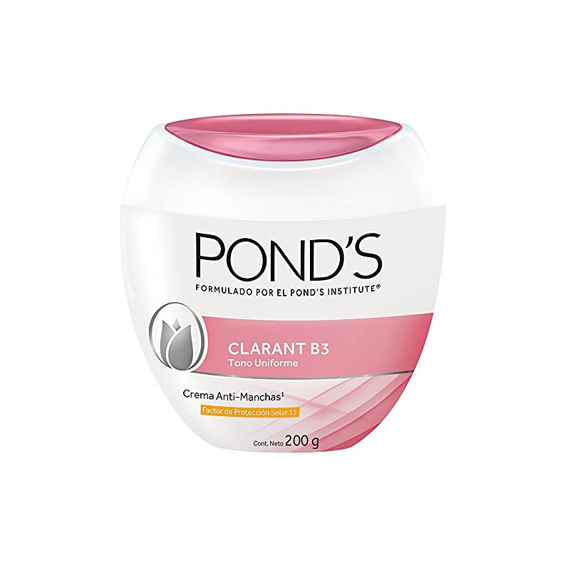 Pond's Crema Facial Anti-manchas Clarant B3 con SPF15 200 g