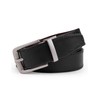 Timberland Men's Classic Leather Belt Reversible From Brown To Black,