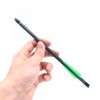 ANCLLO 12pcs 7.5Inch Green Feather Pure Carbon Bolt, 2 Inch