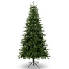 Uten Artificial Christmas Tree, 6Ft Unlit Pine Christmas Tree with