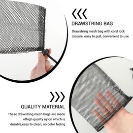 4Pcs Laundry Bags with Drawstring, 35×40cm Mesh Laundry Bags for Delicates Heavy Duty Net Washiing Bag for Washing Machine