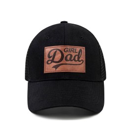 Girl Dad Daddy Hat - Adjustable Baseball Cap for Men, Girl Dad Hats for Father's Day, Unique Girl Dad Gifts, Dad Hats for Men, Stylish and Comfortable Girl Dad Cap Black