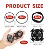 2 Pcs Quarter-turn Bike Mount Compatible with Garmin Multiple GPS