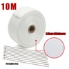 Exhaust Pipe Wrap, 32ft Exhaust Heat Wrap Roll, Exhaust Header